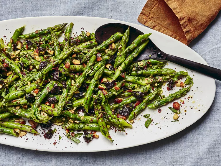 Asparagus Salad with Smoky-Sweet Gremolata: A Fresh and Flavorful Spring Side Dish